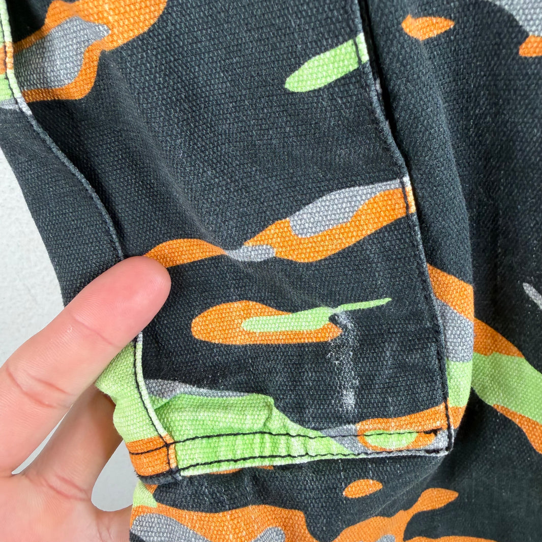 ERL Neon Tiger Camo Cargo Pants