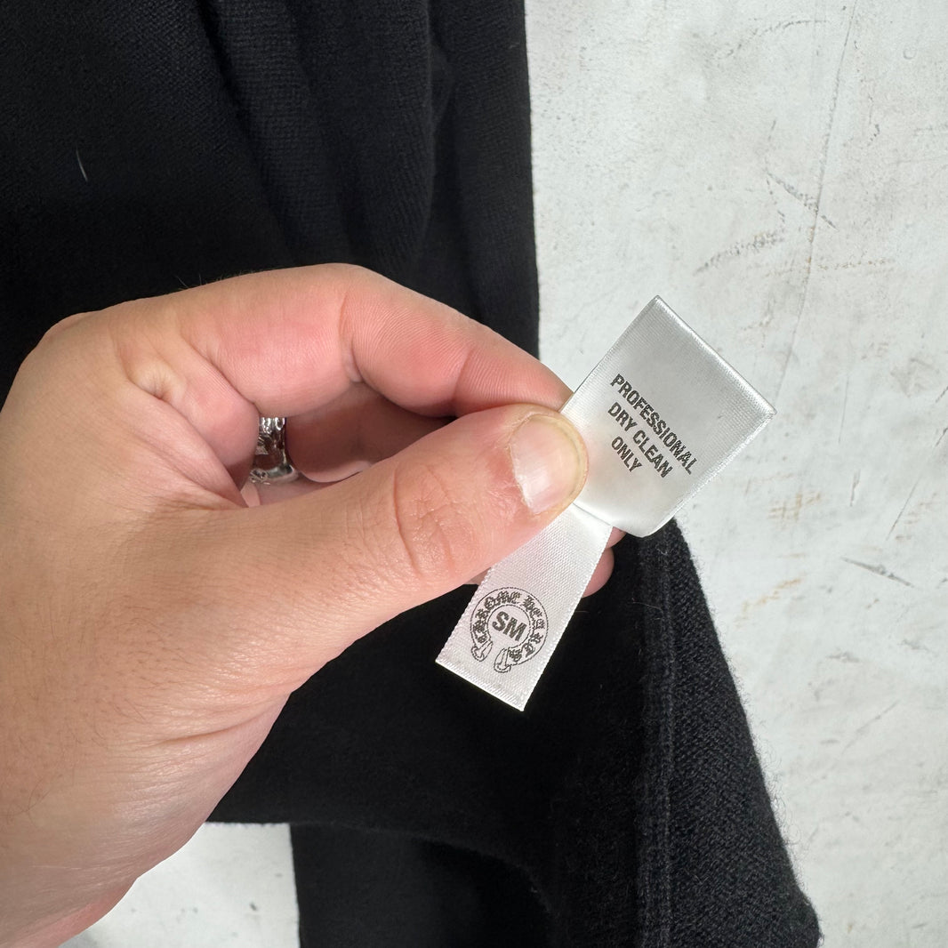 Chrome Hearts Cashmere Distressed Shawl