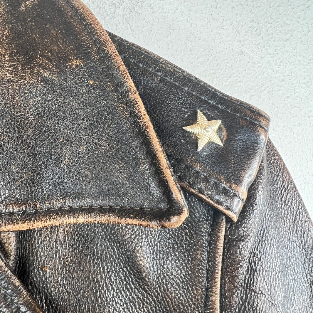 Blackmeans Brown Rider Leather Jacket