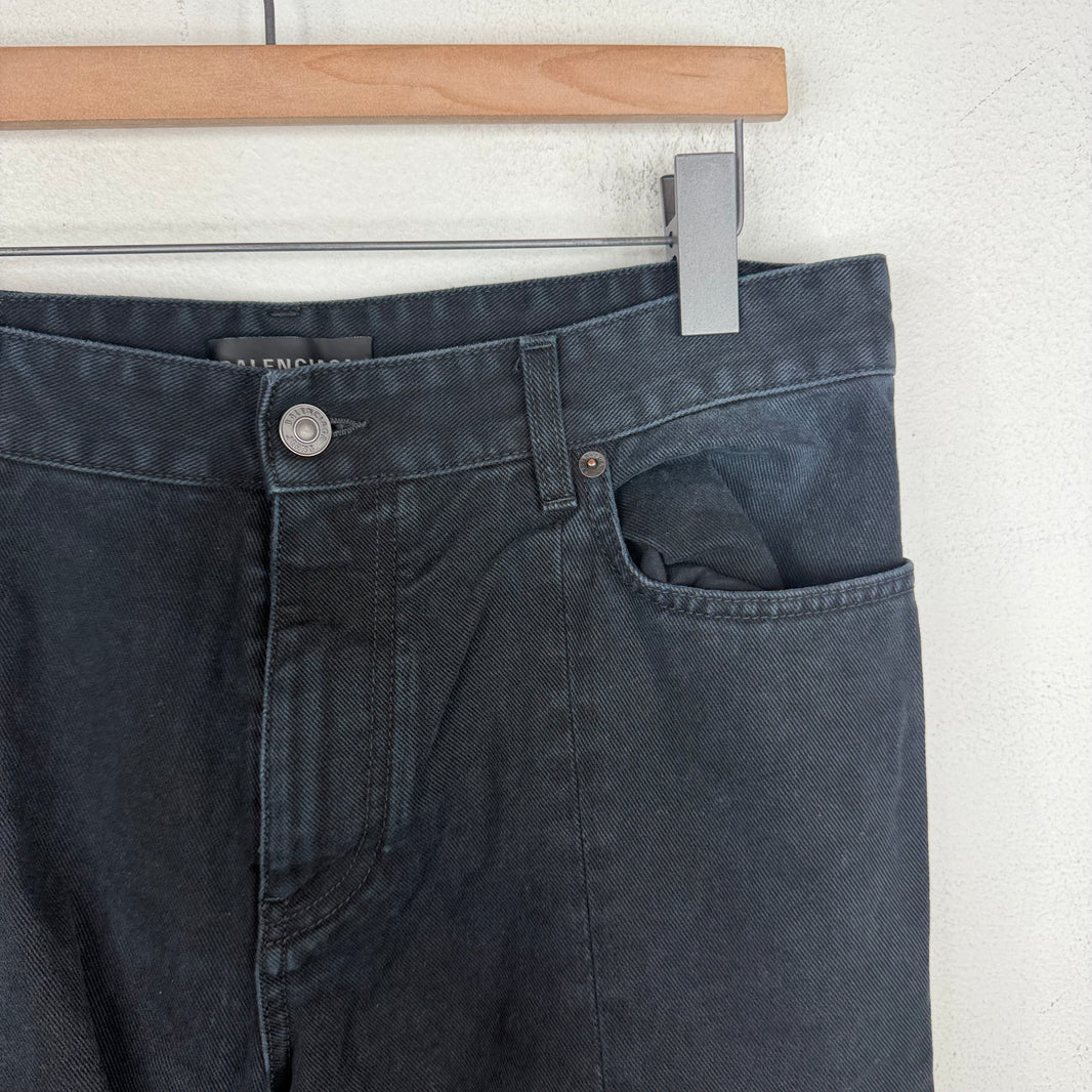 Balenciaga Convertible Flared Jeans