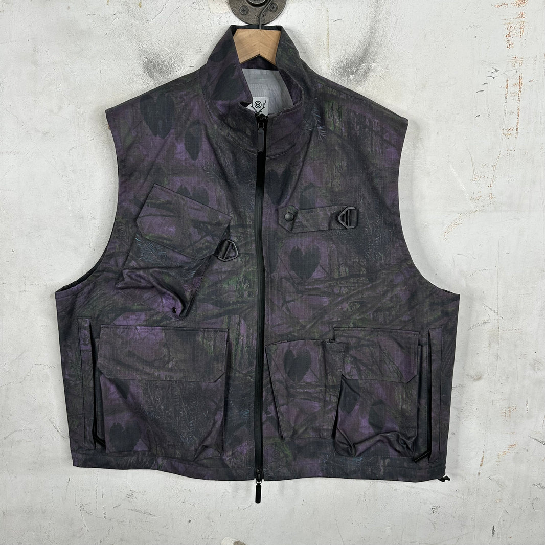 South2West8 Purple Camouflage Vest