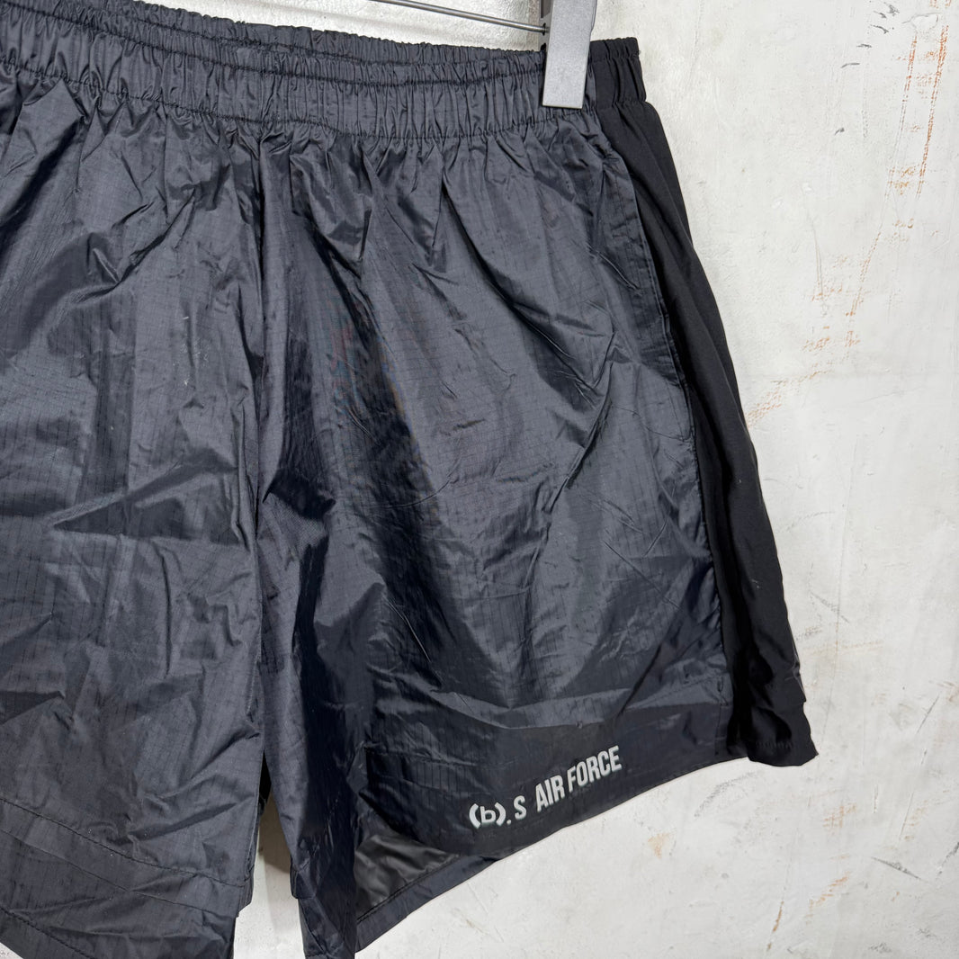 Bstroy Black Ripstop Air Force Shorts