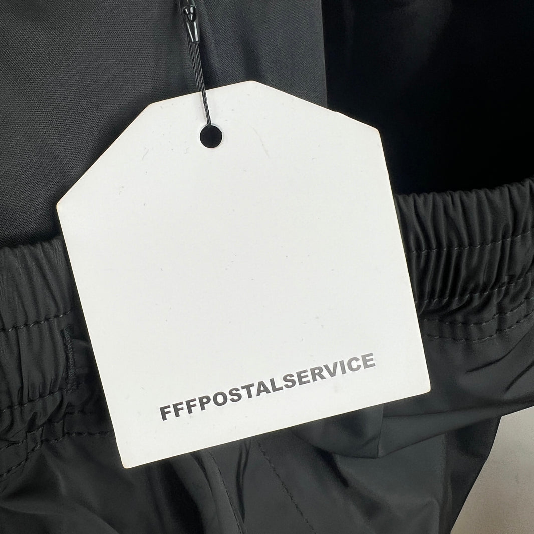 FFFPostalservice Black Drawstring Cargo Pants