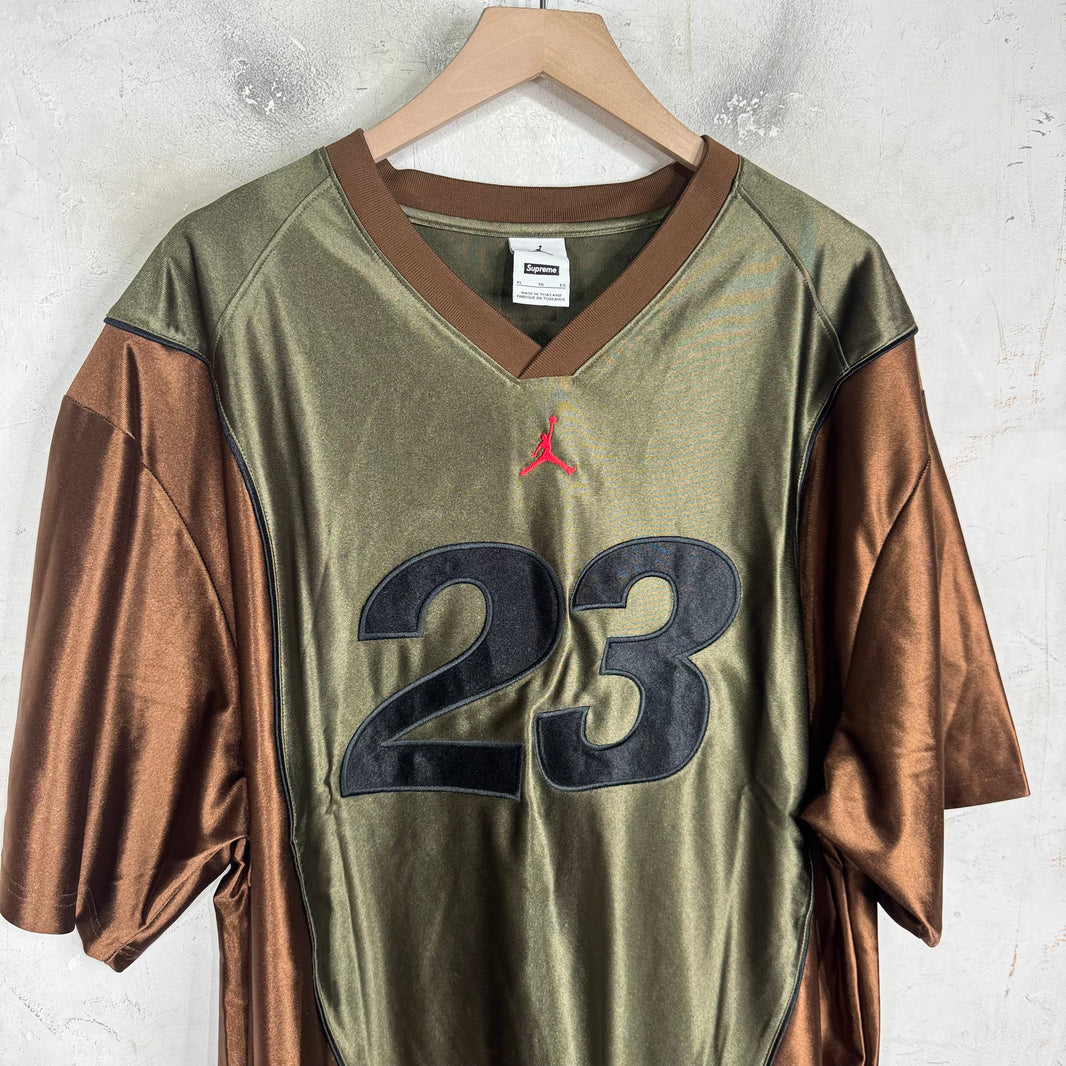 Supreme x Jordan Brown Jersey