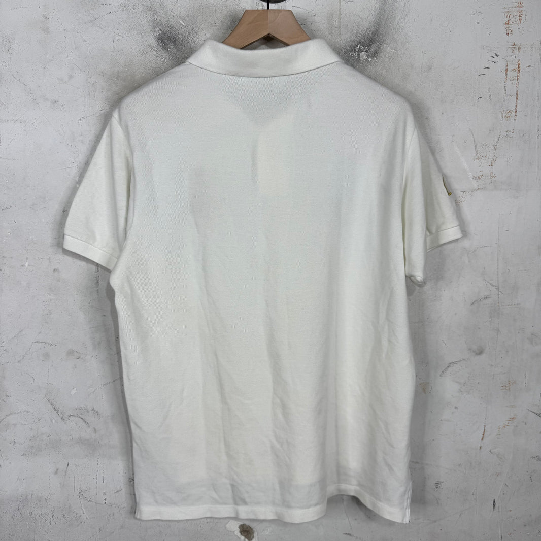 Ralph Lauren White Gold Big Pony Polo