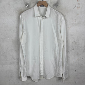 Dior White Bee Buttoned Shirt