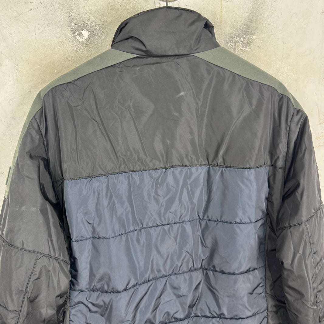 Prada Black/Navy Reinforced Shoulder Jacket