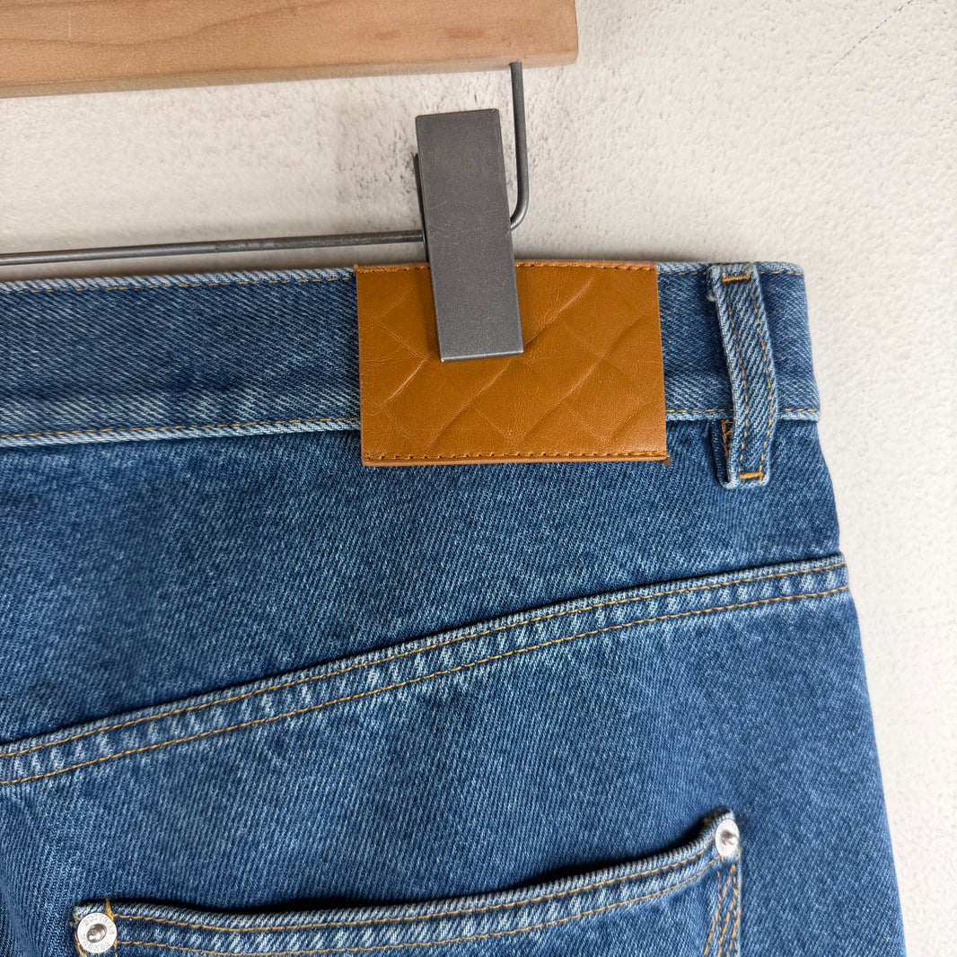 Bottega Veneta Blue Baggy Denim Jeans