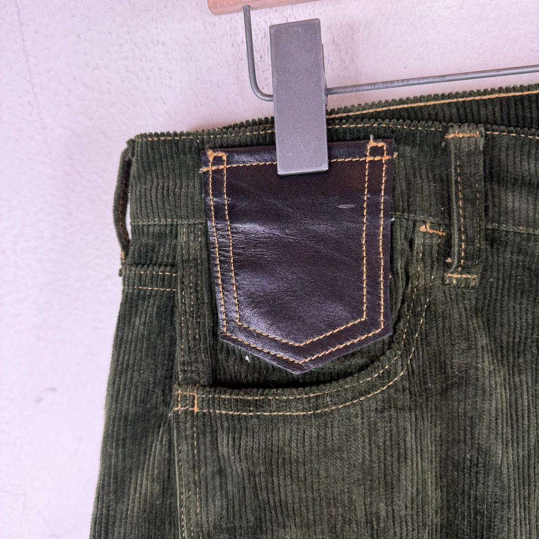 Junya Watanabe Leather Pocket Corduroy Pants