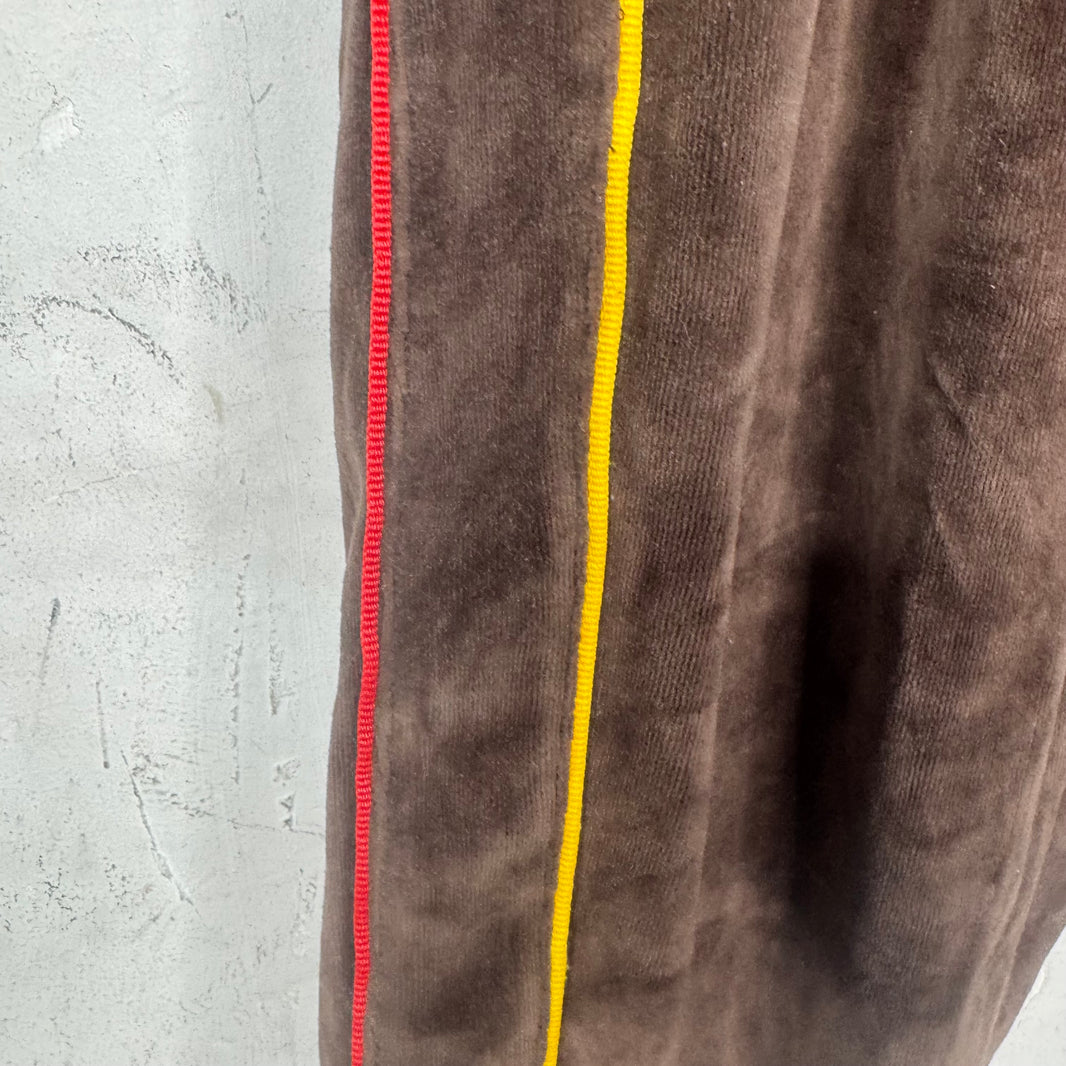 Palace Brown Velour Track Pants