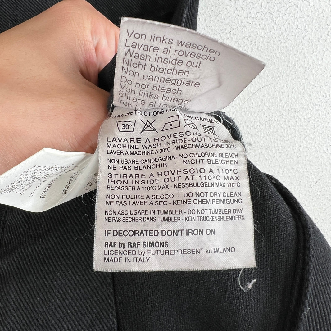 Raf Simons Denim Collared Vest
