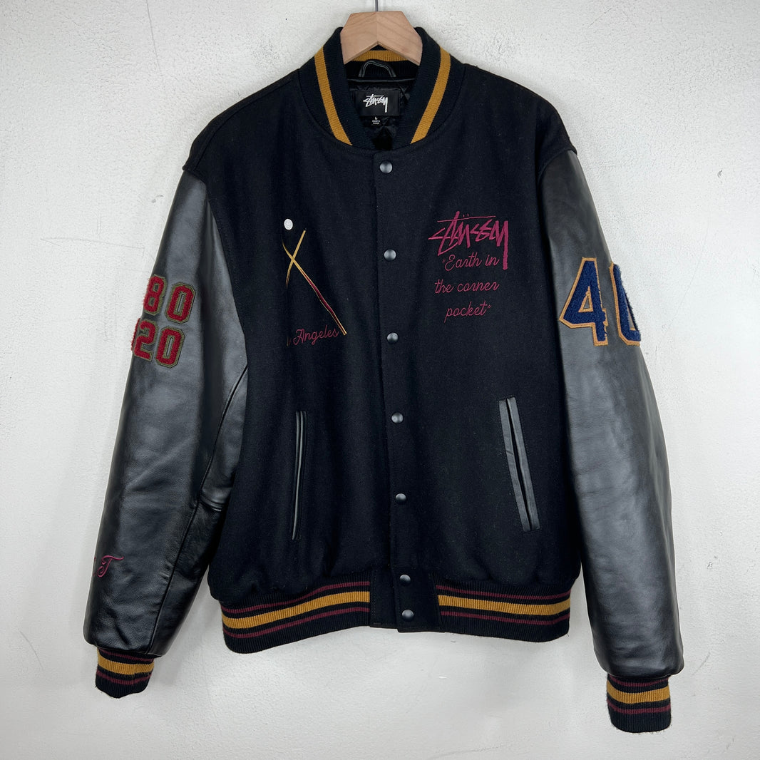 Stussy 40 Year Anniversary Varsity Jacket