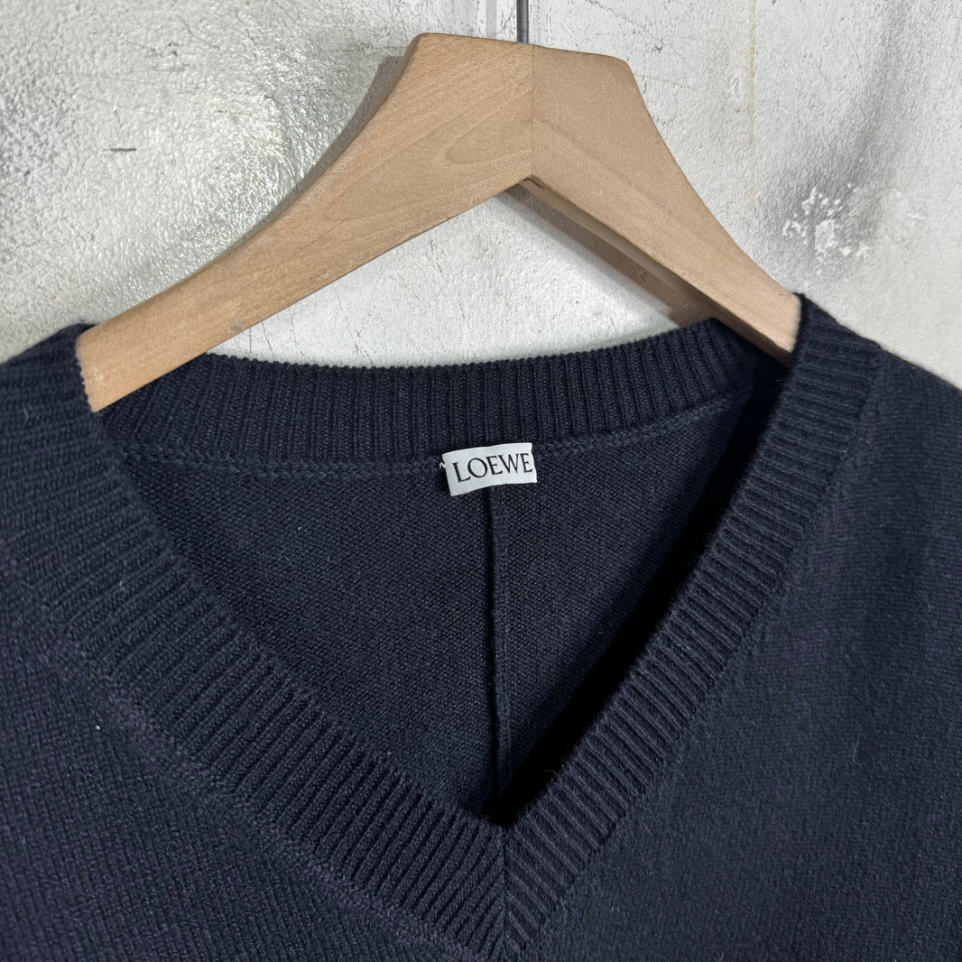 Loewe Asymmetrical Anagram Sweater