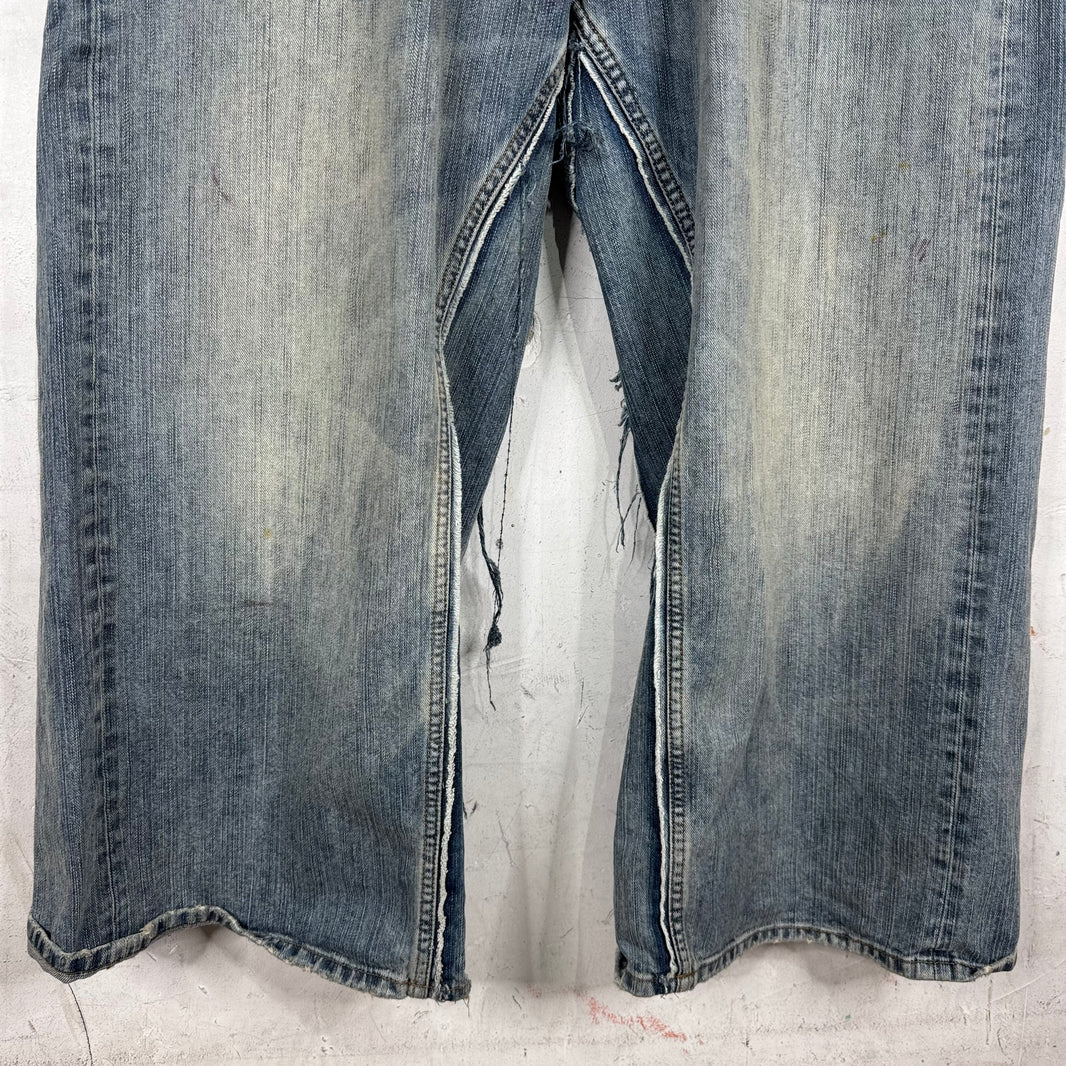 Balenciaga Cut Up Baggy Jeans