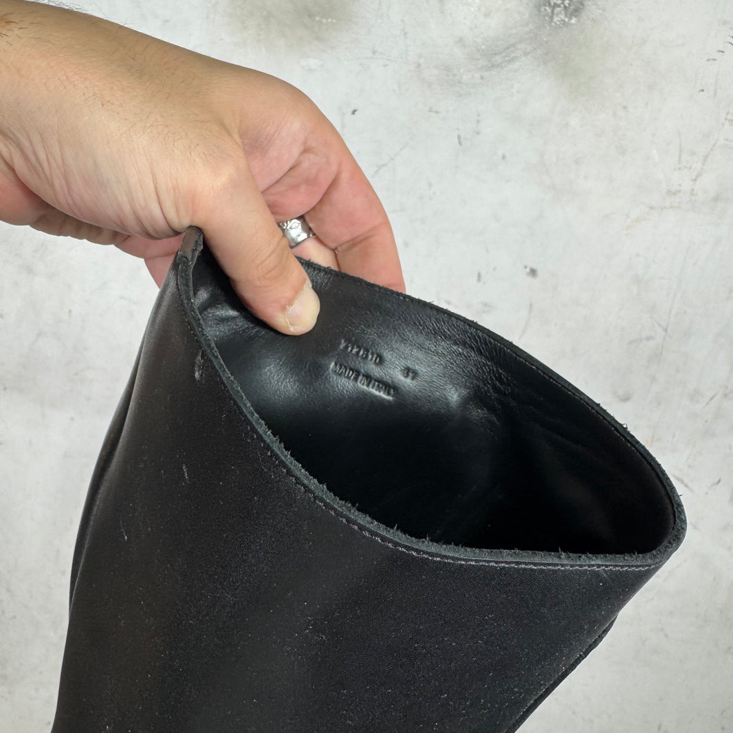 Balenciaga Leather Hummer Booties