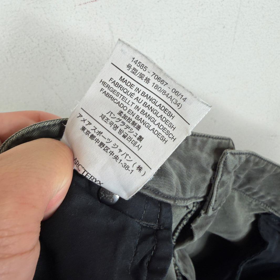 Arc’teryx Olive Relaxed Fit Pants