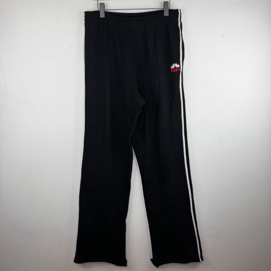 Martine Rose Black Side Stripe Baggy Sweatpants