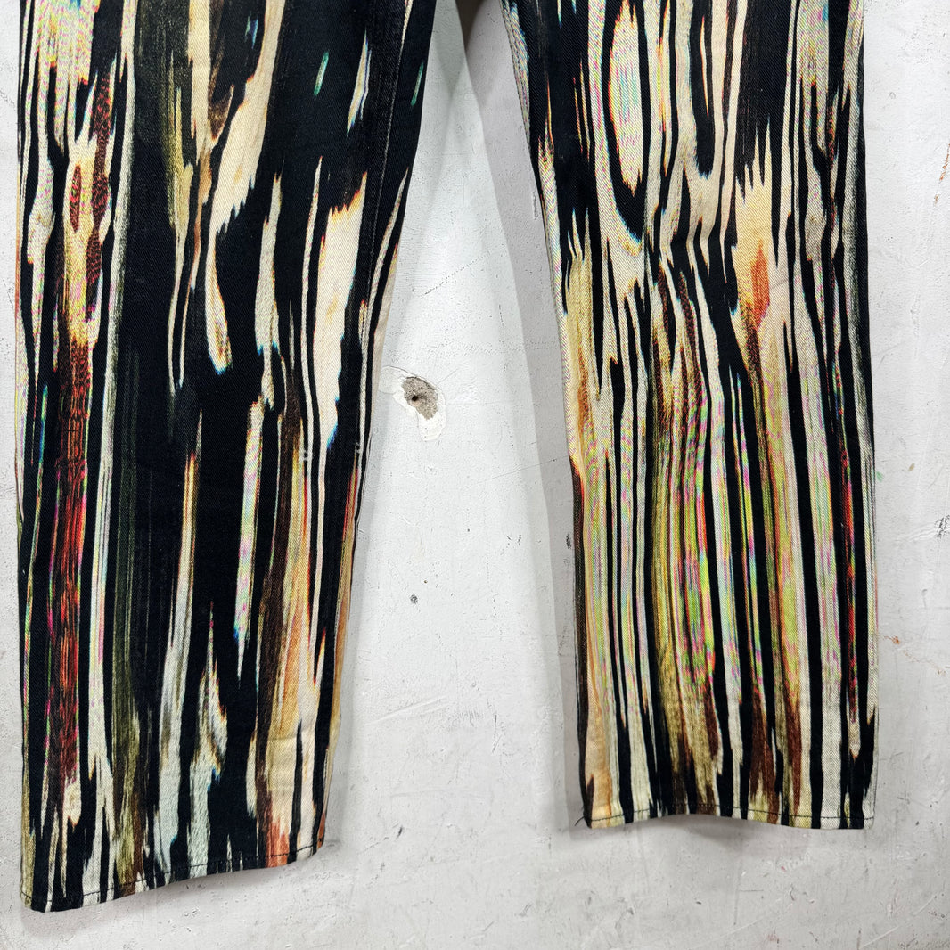 Our Legacy Third Cut Printed Pattern Jeans