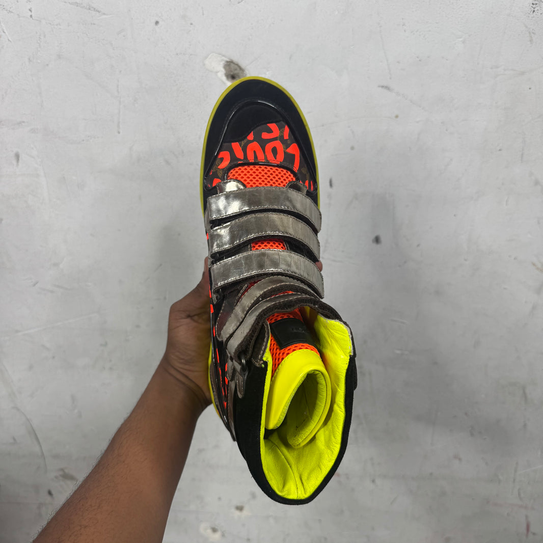 Louis Vuitton Stephen Sprouse Strapped Sneakers