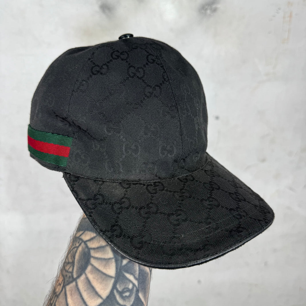Gucci Woven Monogram Hat