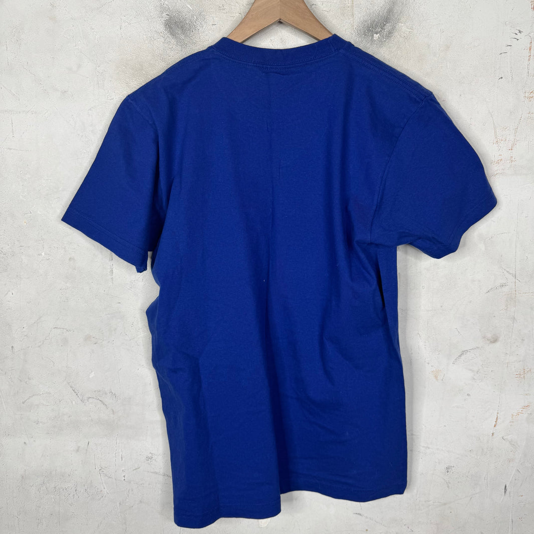 Supreme Blue Bling Box Logo T-Shirt