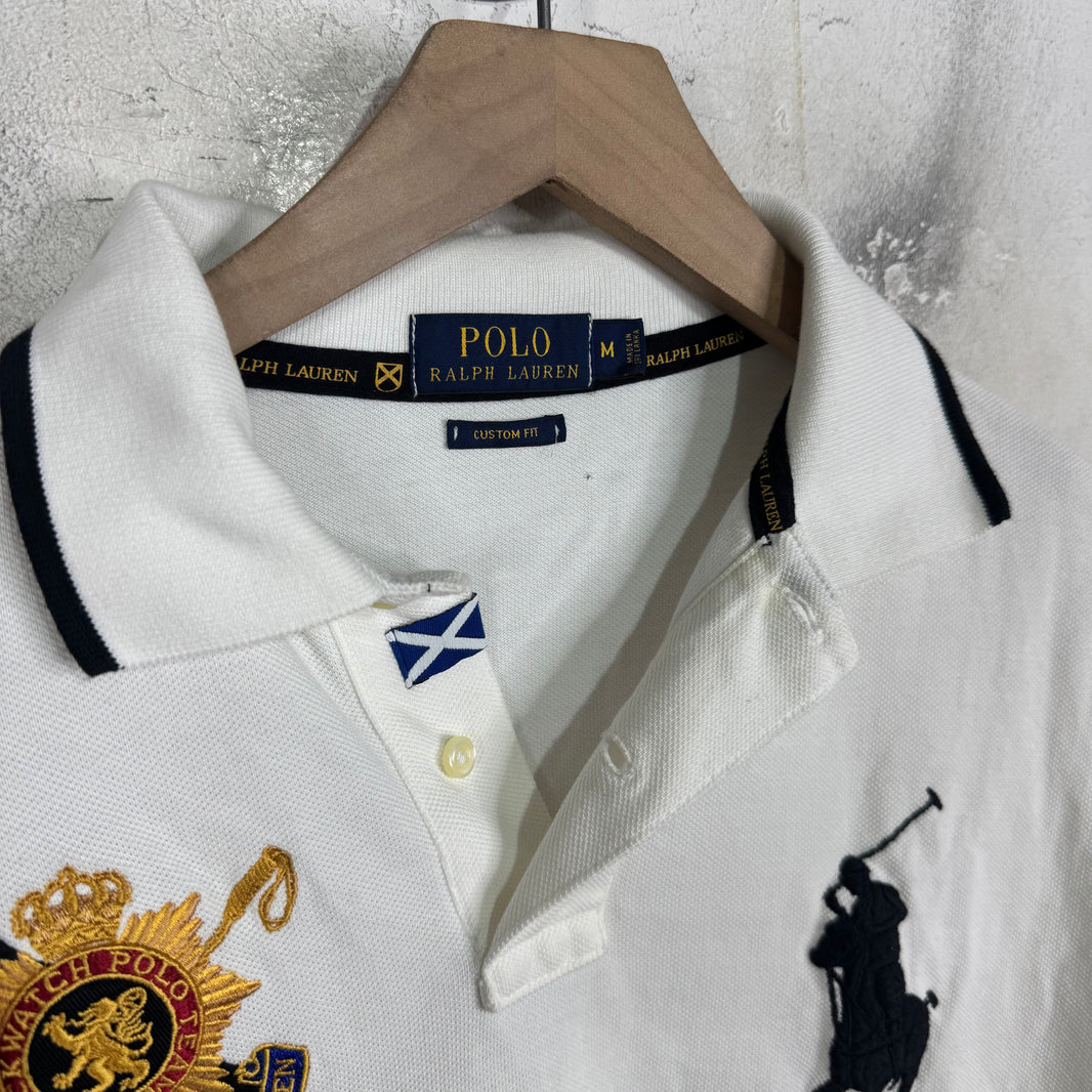 Ralph Lauren Crest Big Pony Striped Polo