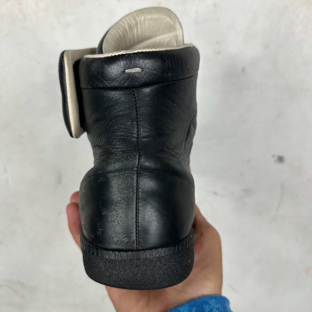 Margiela Black Leather Future Highs