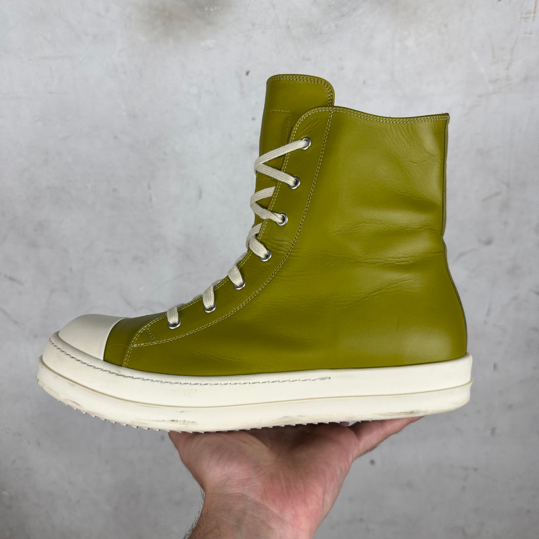 Rick Owens Acid Leather Ramone Highs