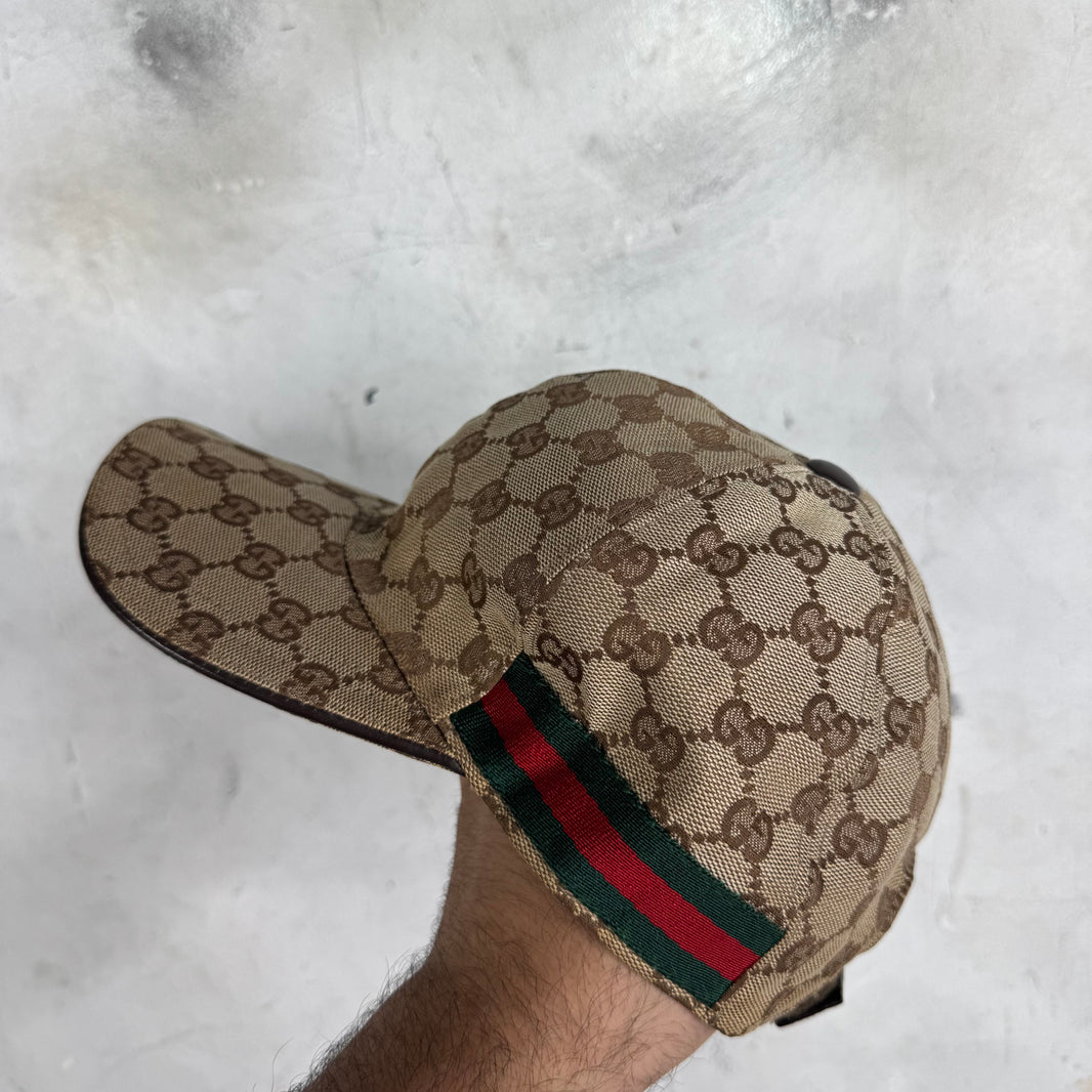 Gucci Monogram Beige Hat