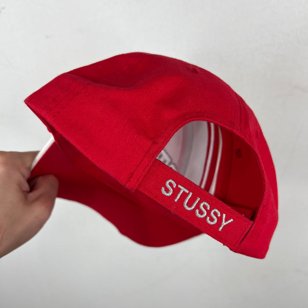 Stussy Red Racing Hat