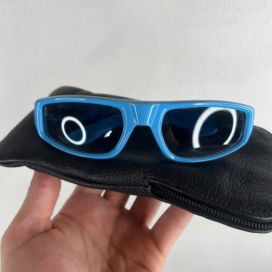 Chrome Hearts Blue T. Hutch Sunglasses