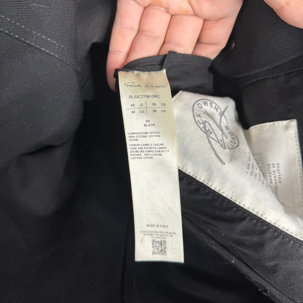 Rick Owens Bonotto Denim Trucker Jacket