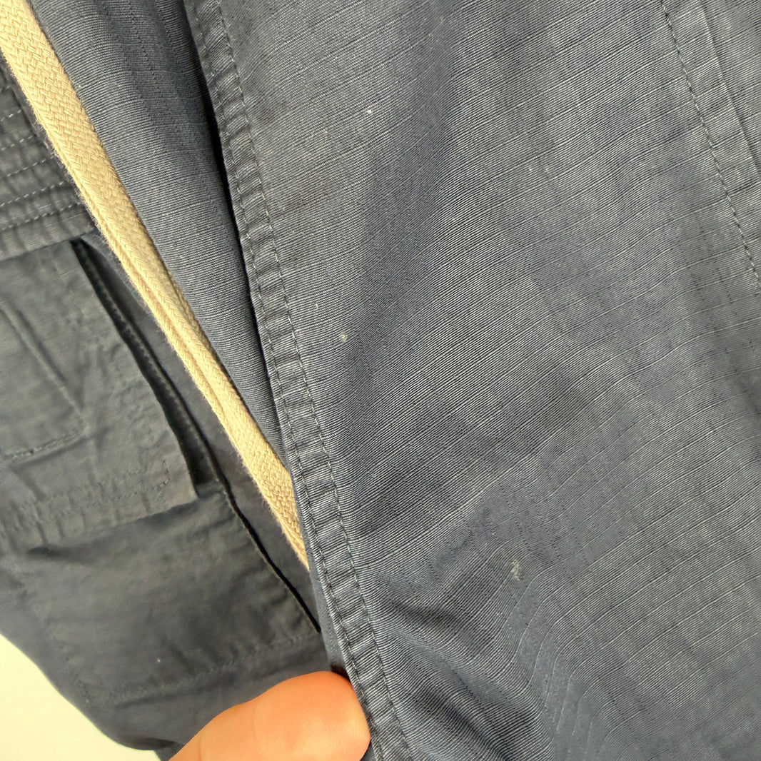 DRKSHDW Navy Ripstop Creatch Cargo Pants