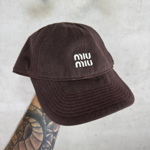Miu Miu Foldable Logo Hat