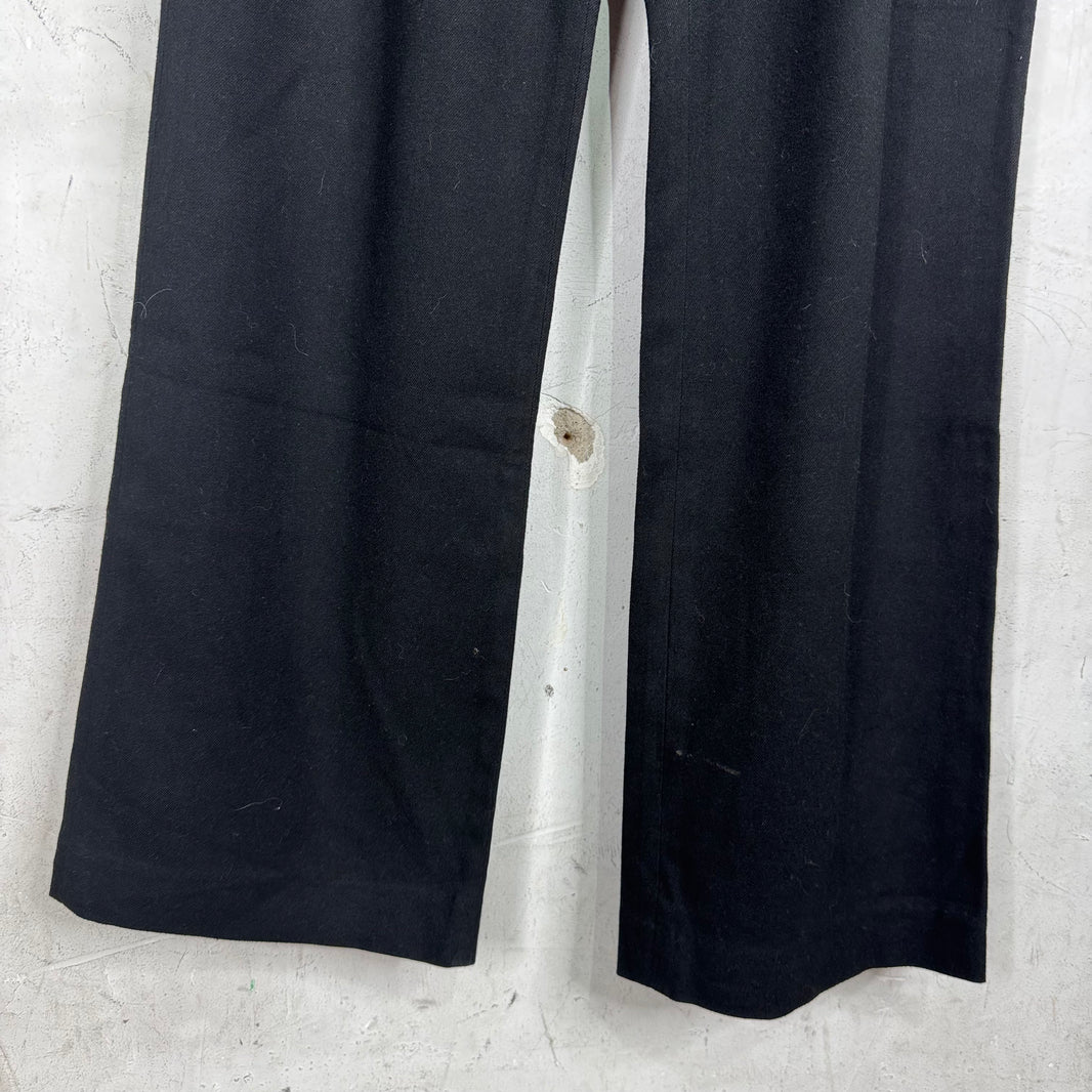 Raf Simons AW 00-01 Wool Side Zipped Trousers