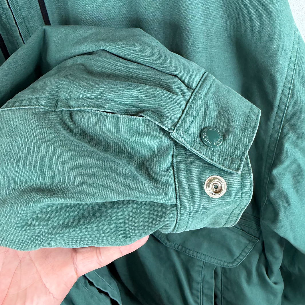 Supreme Leather Collar Work Jacket