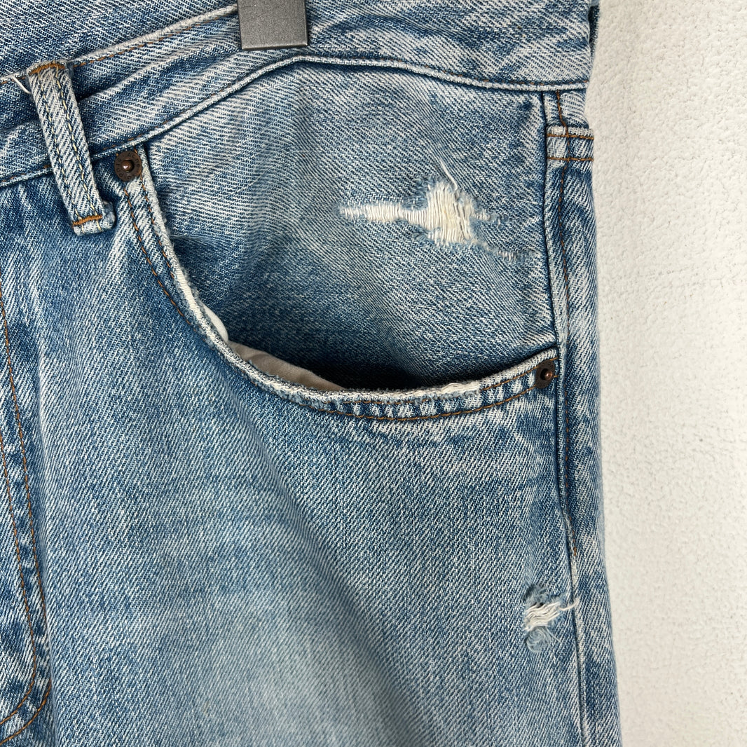 Acne Studios Bla Konst 2003 Blue Trash Denim Jeans