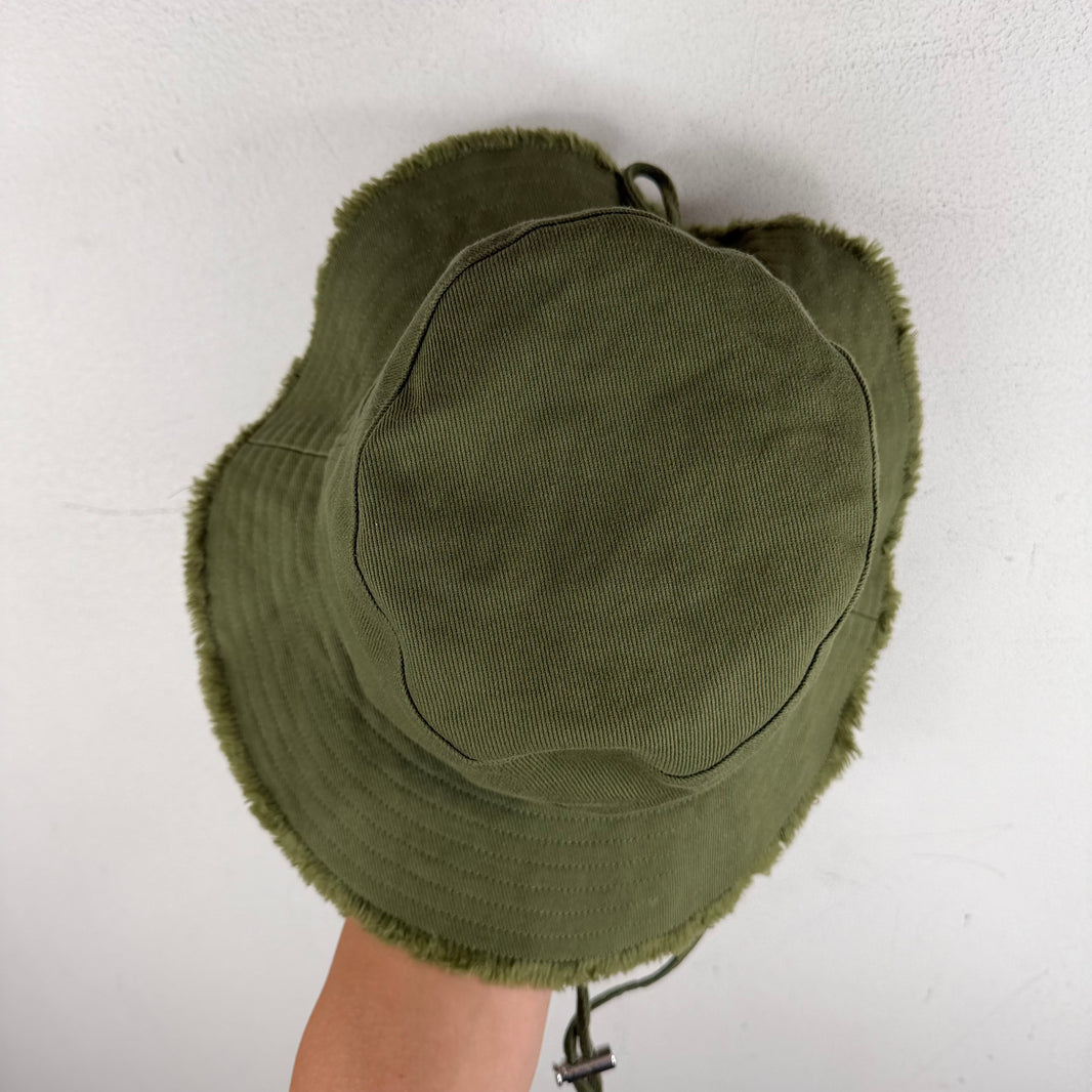 Jacquemus Green Artichaut Bucket Hat