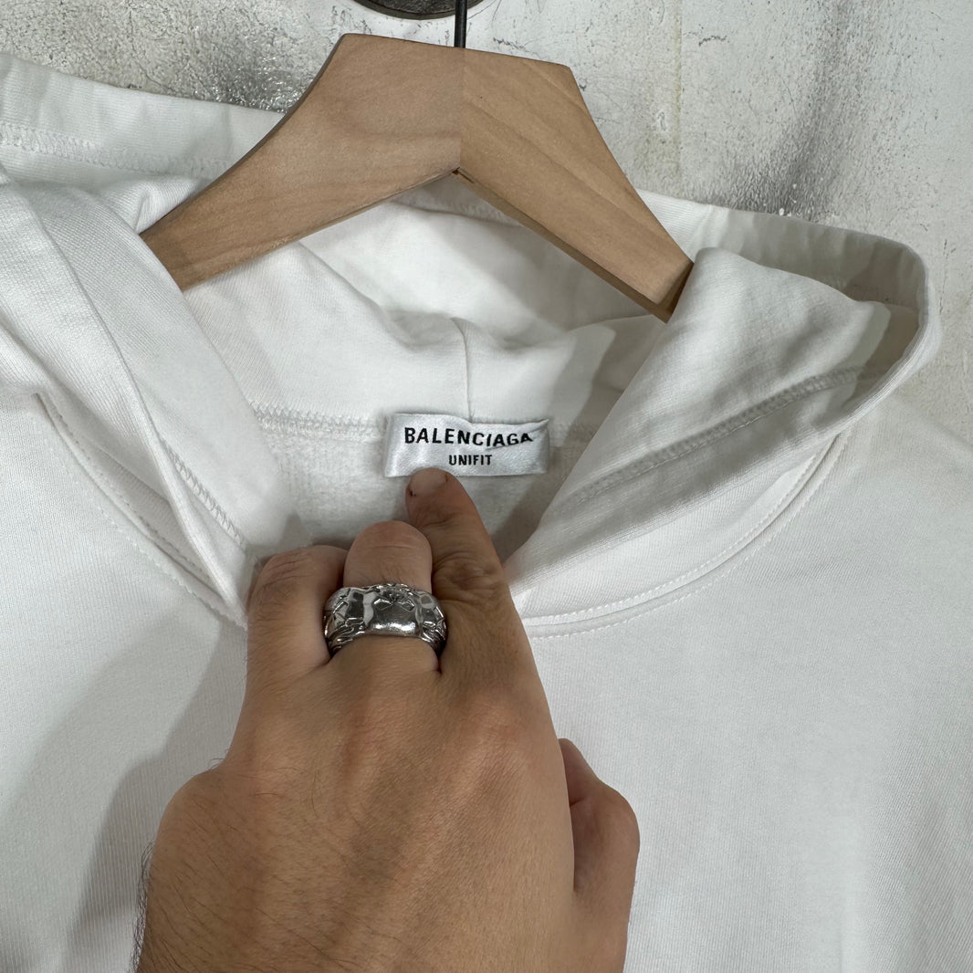 Balenciaga White Pride Hoodie