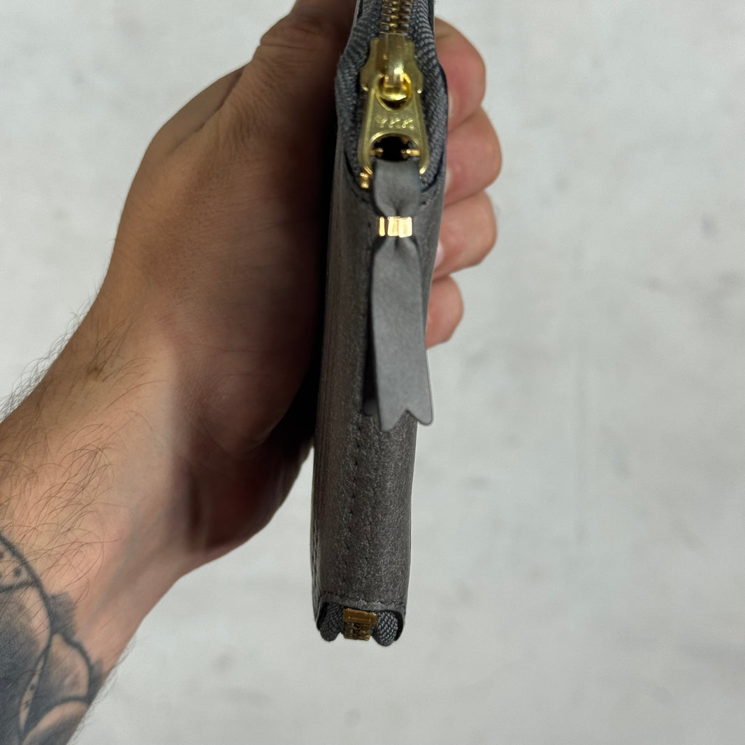CDG Stitched Zip Wallet