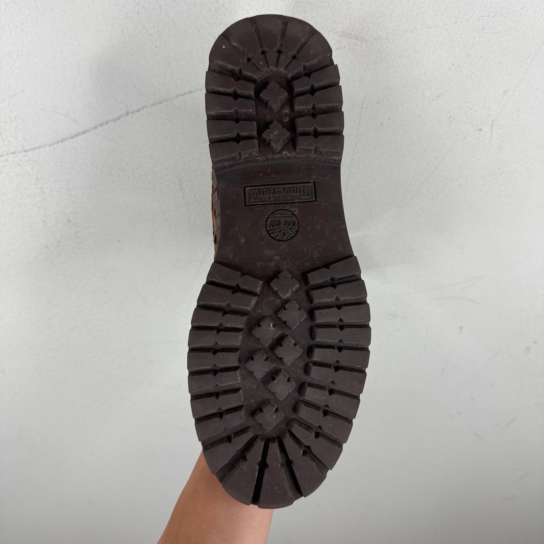 Timberland Brown Woven 6 Inch Boots