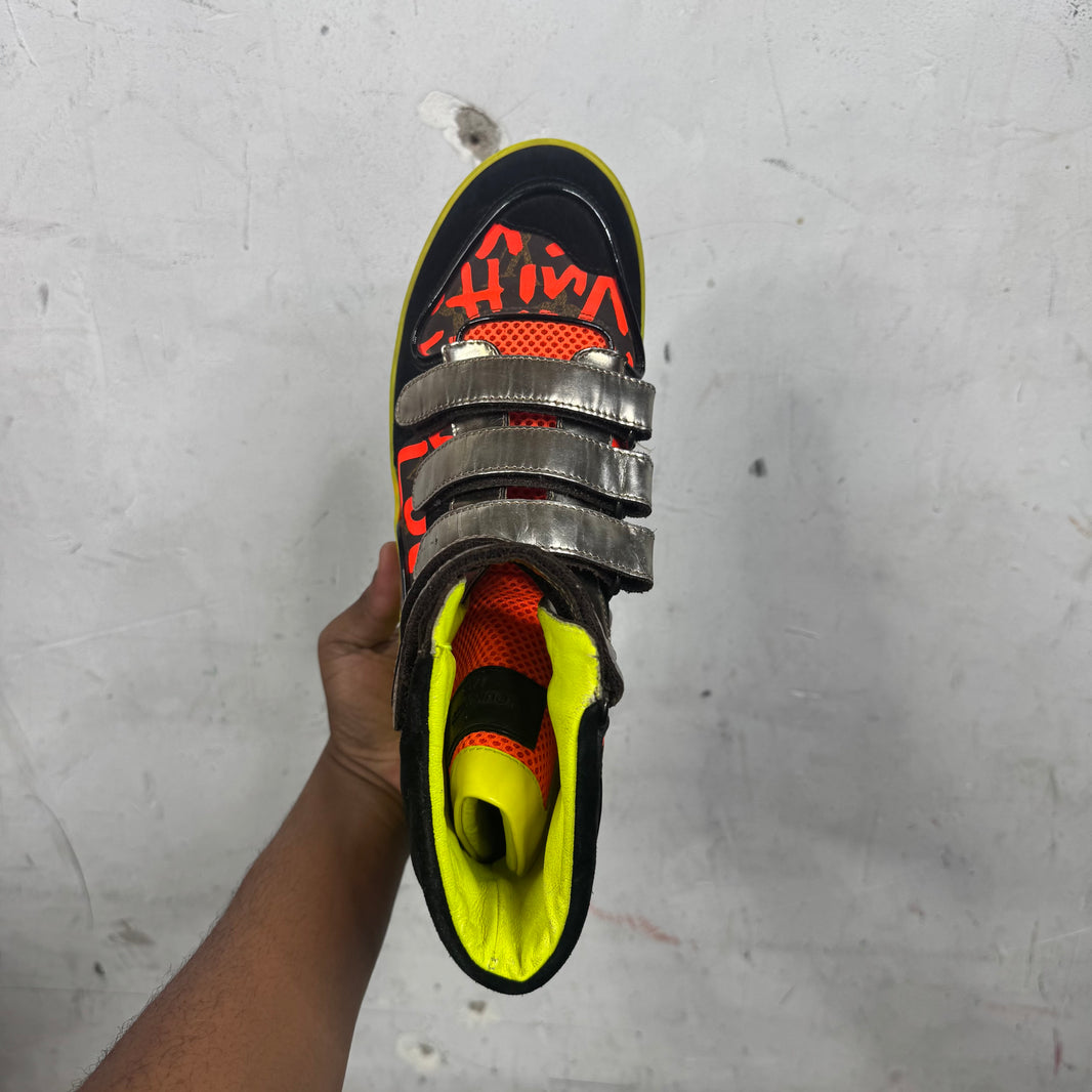Louis Vuitton Stephen Sprouse Strapped Sneakers