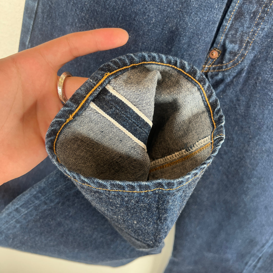 Vintage Levi's LVC 201xx Selvedge Buckleback Jeans