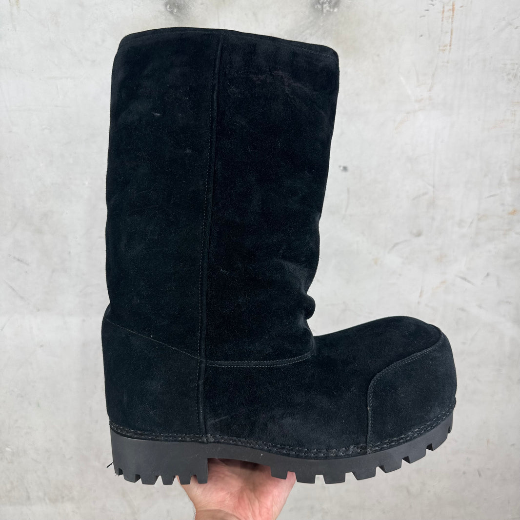 Balenciaga Suede Alaska High Boots