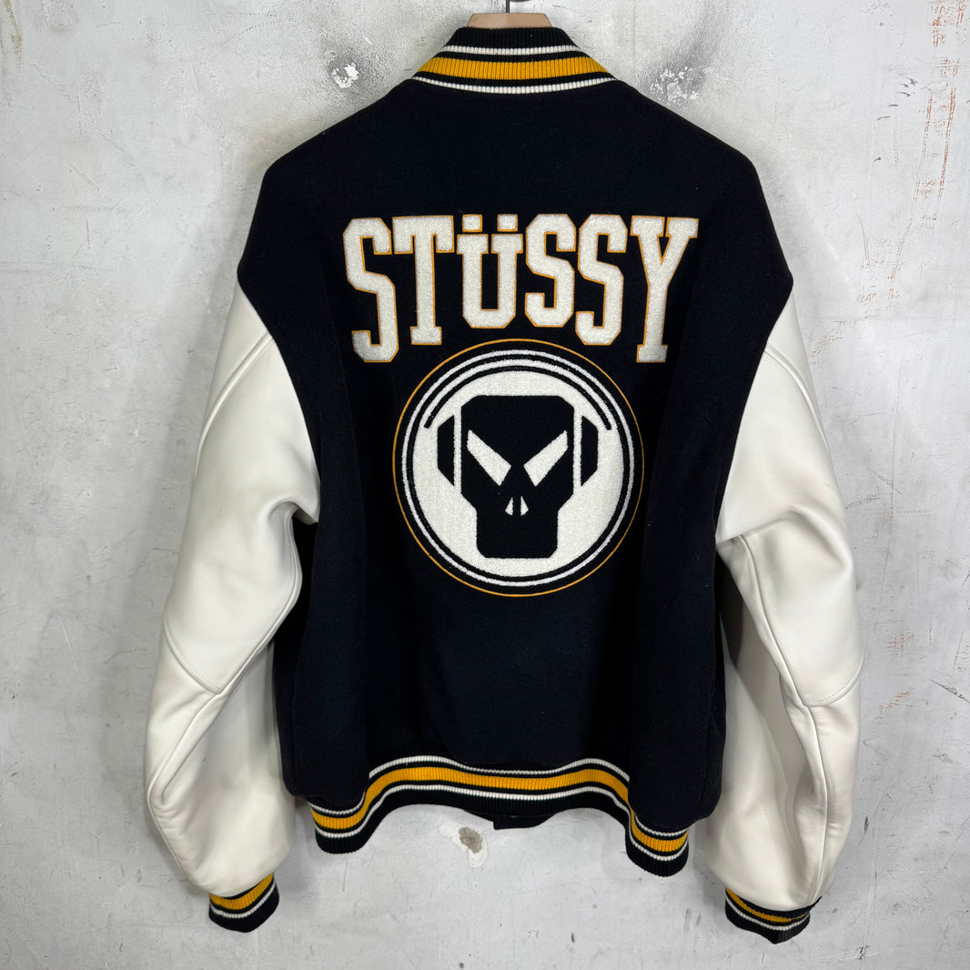Stussy x Metalheadz Varsity Jacket