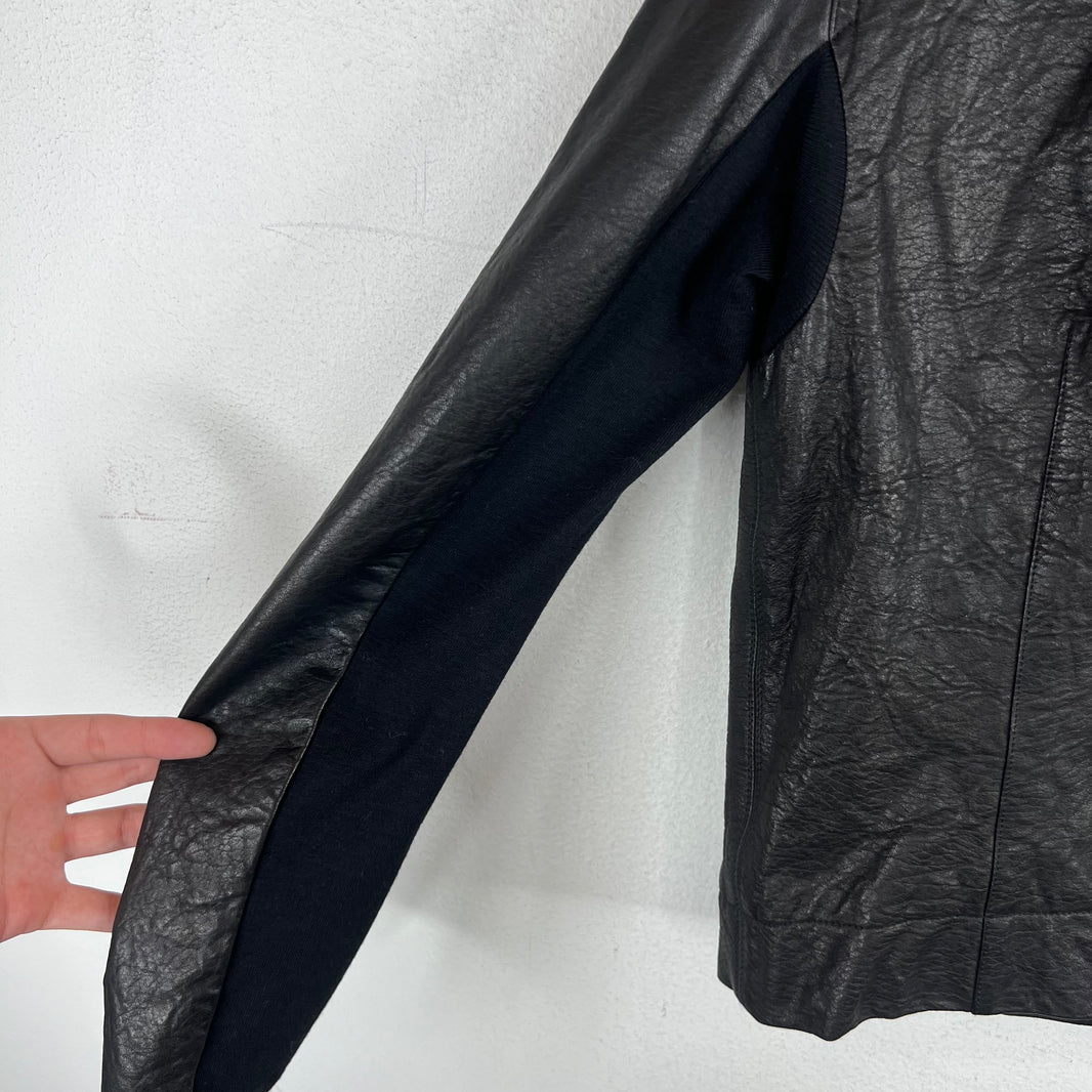 Rick Owens Stooges Lambskin Leather Jacket