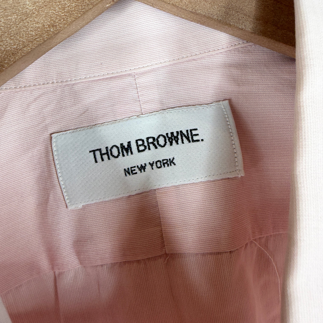 Thom Browne Pink Button Up Shirt