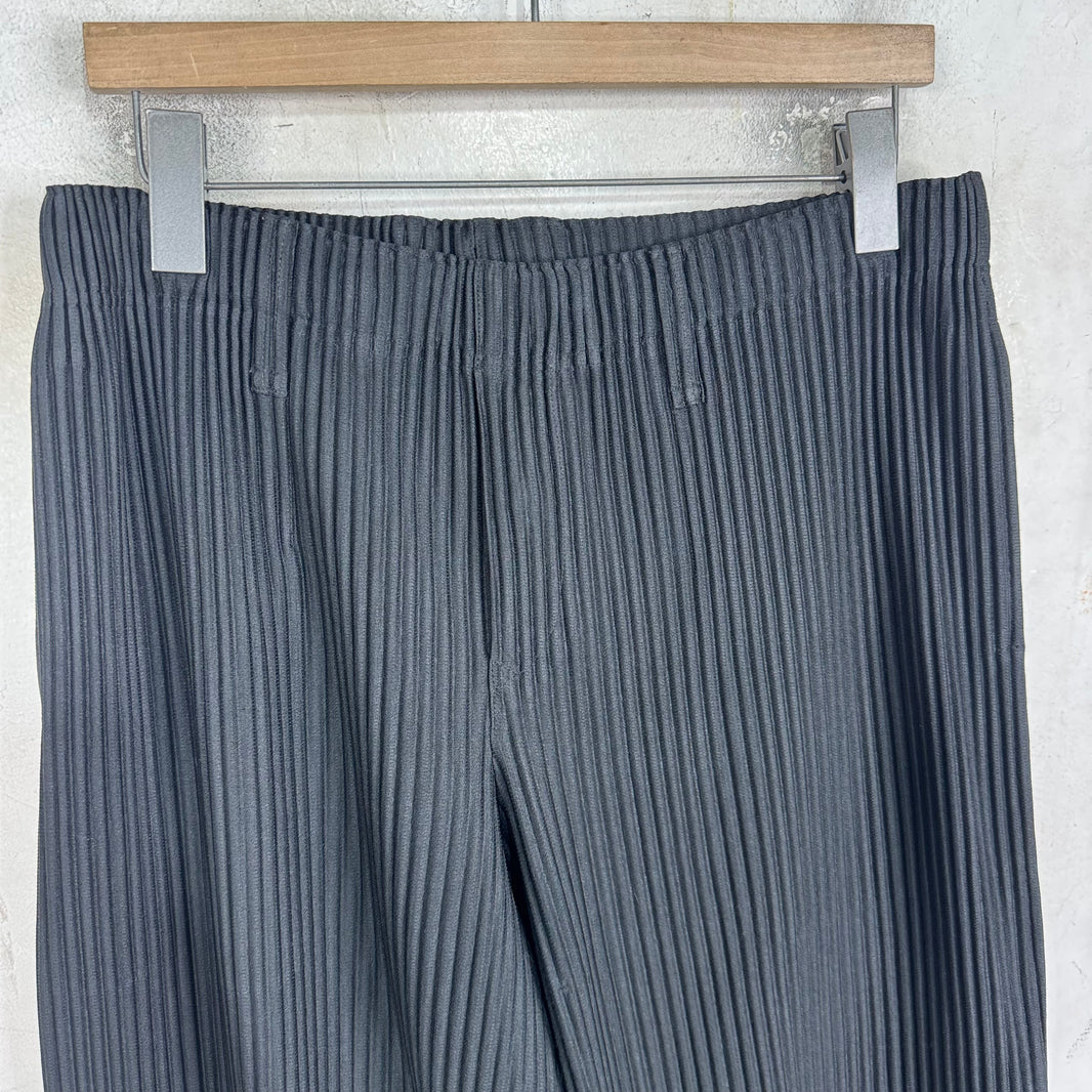 Issey Miyake Black Pleated Trousers