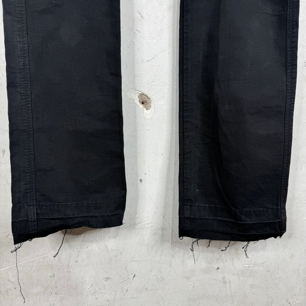 Armani Double Air-cut Zipper Pants