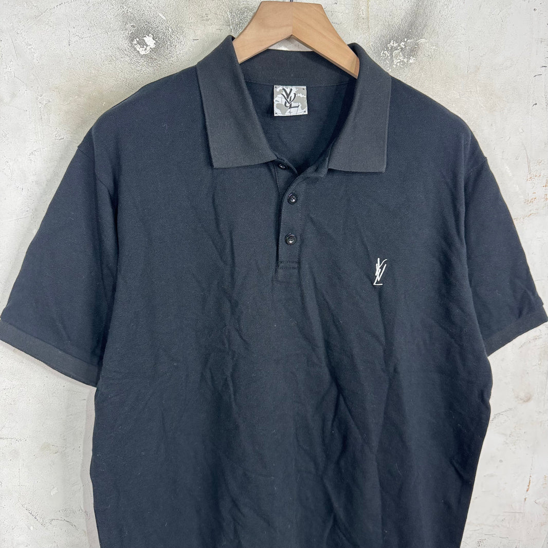 YVL Black Logo Polo